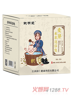 聪明爱本草泡浴包-麦芽（积）