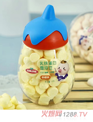甄育乳铁蛋白雪溶豆-香橙味