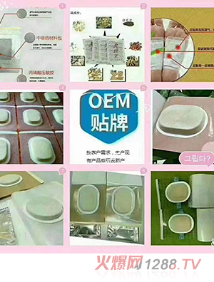 沙蒿子透皮贴OEM贴牌