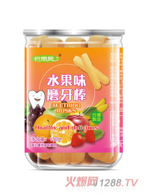 倍思贝水果蔬菜牛奶味健康美味进口磨牙棒招商代理