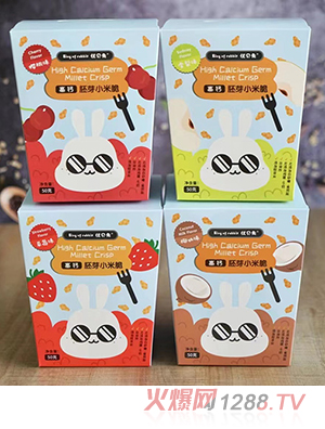 优贝兔新品高钙胚芽小米脆