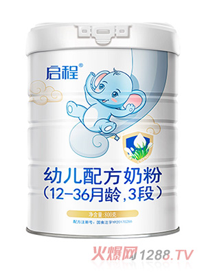 圣元启程幼儿配方奶粉（12-36月龄，3段）800g