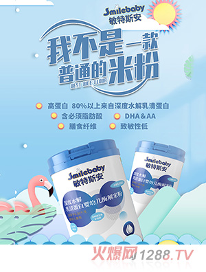 敏特斯安深度水解乳清蛋白婴幼儿酶解米粉