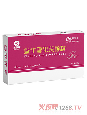 遇善恩益生雪果蔬颗粒