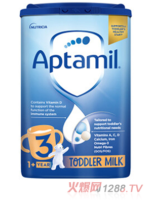 爱他美（Aptamil）英国经典版幼儿配方奶粉3段