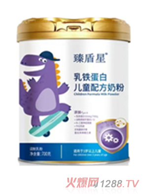 臻盾星乳铁蛋白儿童配方奶粉