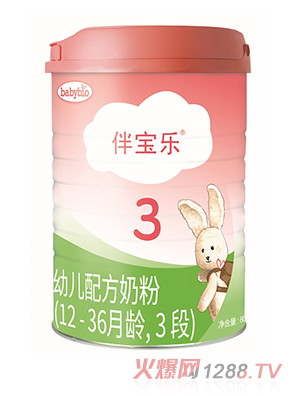 伴宝乐幼儿配方奶粉