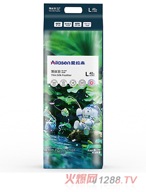 爱拉森薄丝羽系列风琴拉拉裤L码