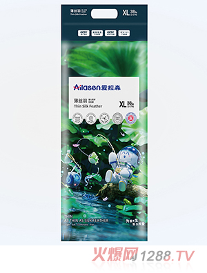 爱拉森薄丝羽系列风琴拉拉裤XL码