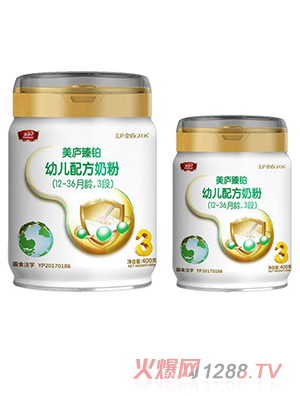 美庐臻铂幼儿配方奶粉
