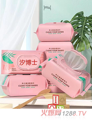 汐博士手口清洁柔湿巾