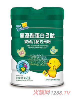 迪米熊氨基酸蛋白多肽婴幼儿配方米粉