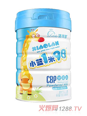 洛博客小蓝1米98儿童成长配方奶粉